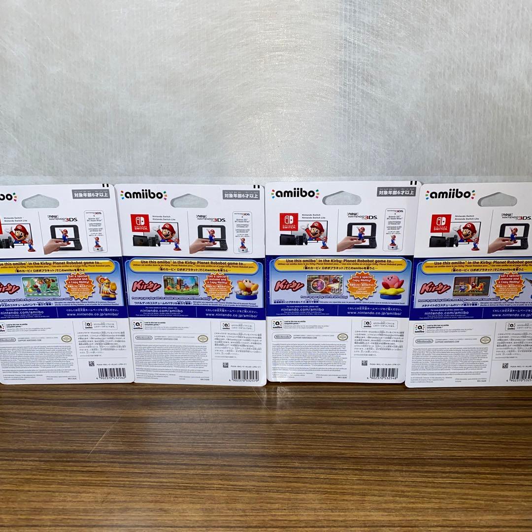 新品 ７種 amiibo カービィ セット