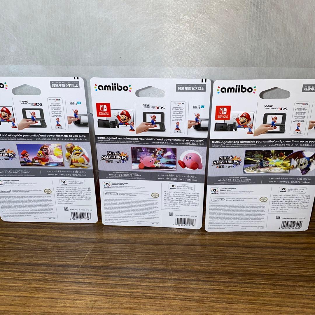 新品 ７種 amiibo カービィ セット