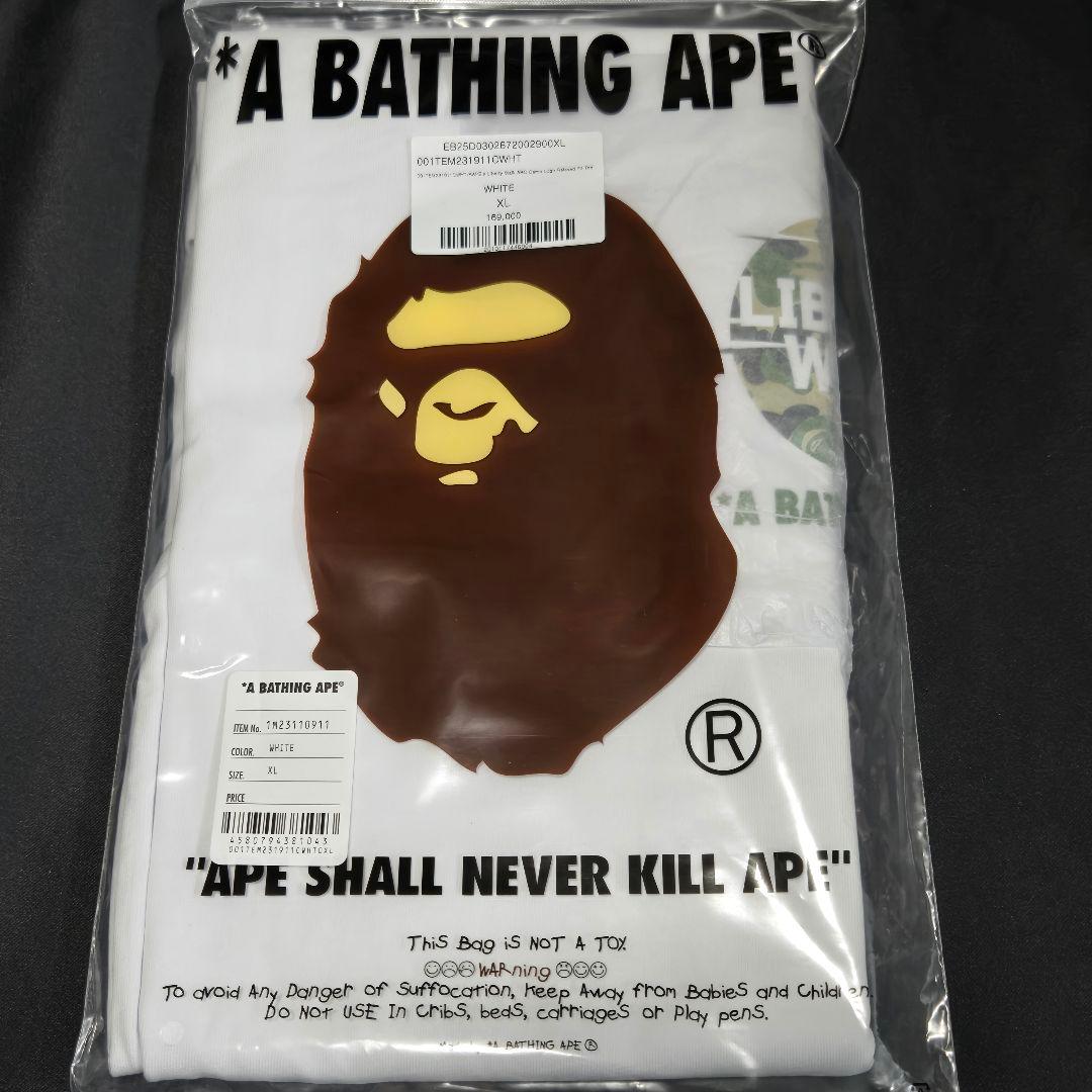A BATHING APE リバティウォーク Tシャツ 　XL