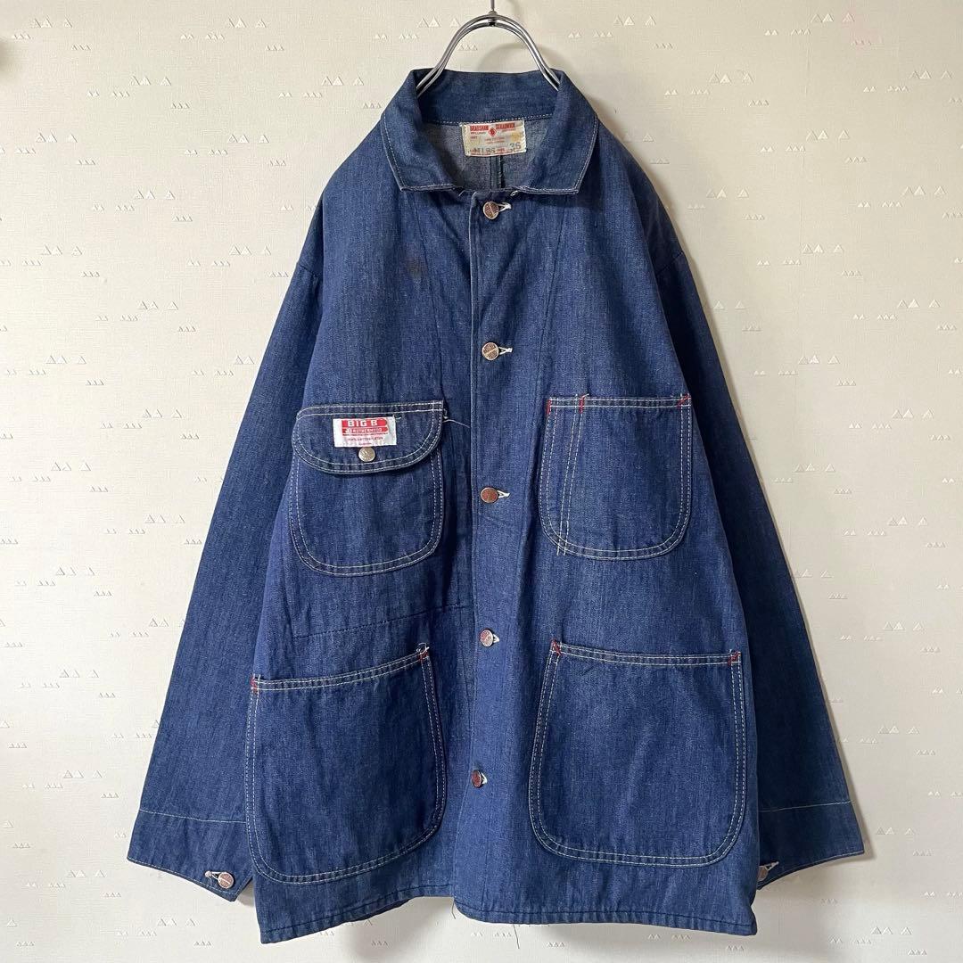 古着 濃紺 50's ヴィンテージ ブラザーフッド デニム カバーオール