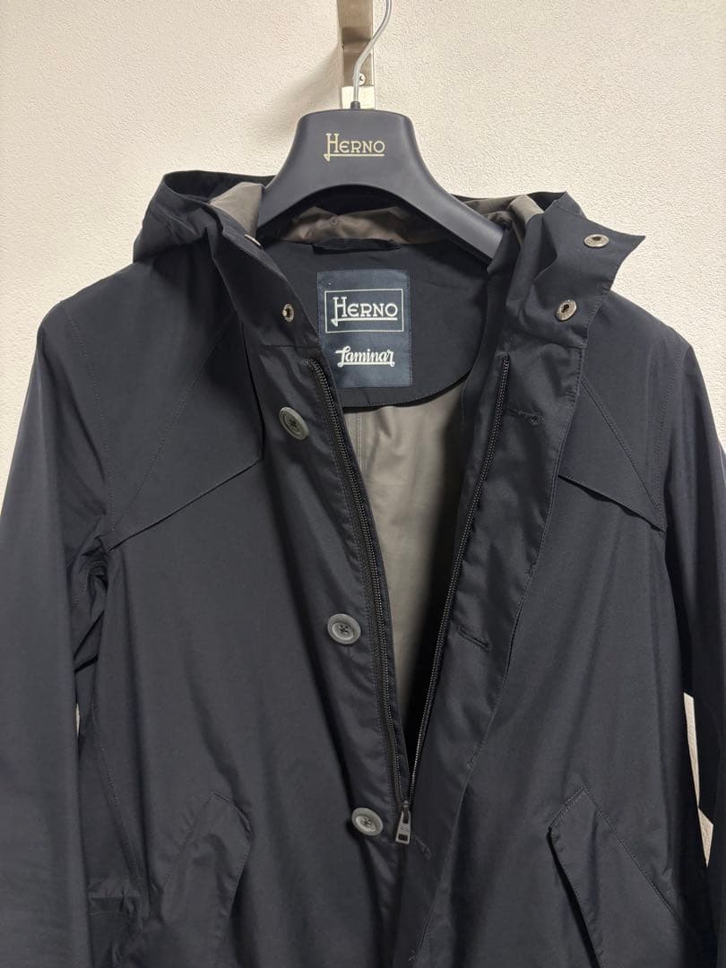 HERNO laminar モッズコート