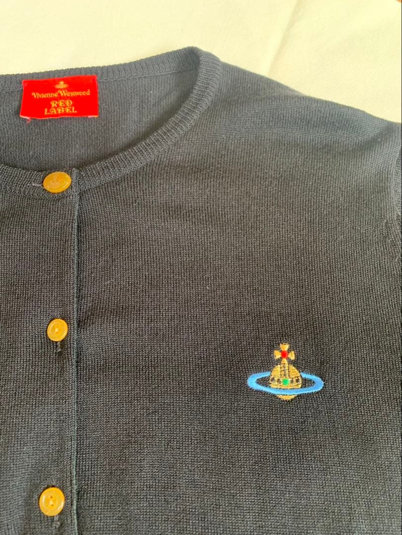 Vivienne Westwood RED LABEL 黒カーディガン