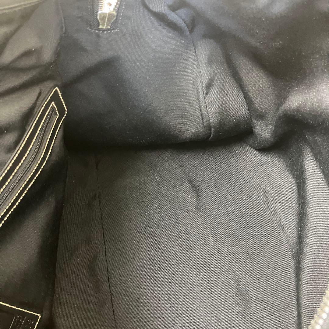 コーチ COACH ボストンバッグ レザー 黒 ブラック 大容量 旅行 2way