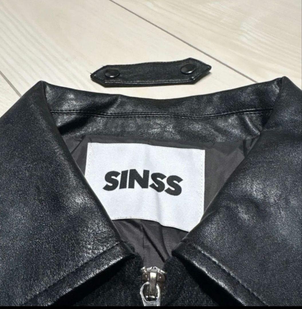 SINSS ツイードショートブルゾン チャコール XS