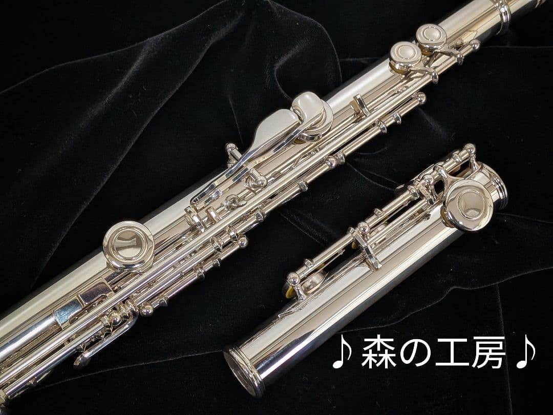 中古フルート専門店‼️部活応援‼️銀メッキ ヤマハフルートYFL211SⅡEメカ