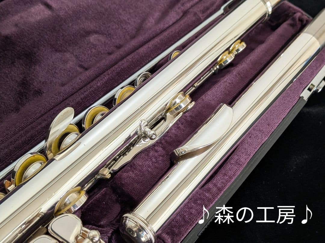 中古フルート専門店‼️部活応援‼️銀メッキ ヤマハフルートYFL211SⅡEメカ