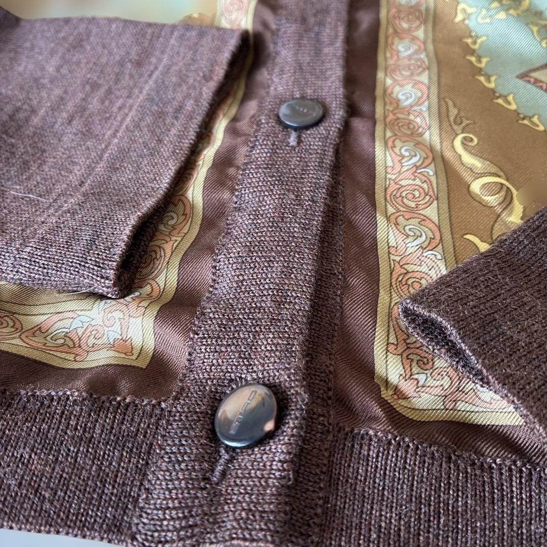 ETRO シルク 薄手ボレロカーディガン