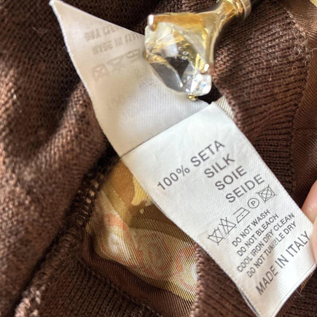 ETRO シルク 薄手ボレロカーディガン