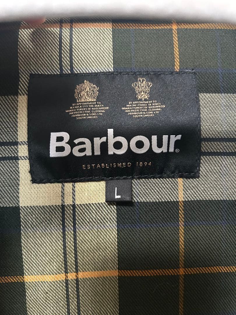 barbour スペイジャケット　L