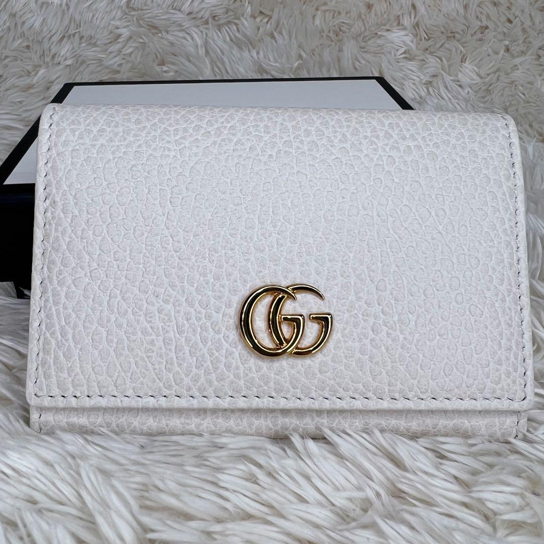 【美品】 GUCCI マーモント 名刺入れ カードケース