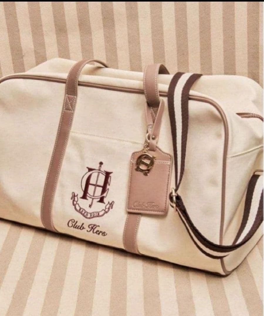 【新品未使用】herlipto clubhers ボストン&トートバック