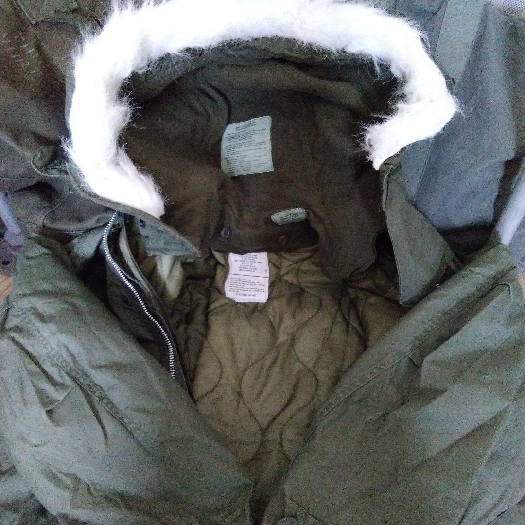 (米軍実物）m65フィッシュテール　m65モッズコート 　M ★アルミジップ★