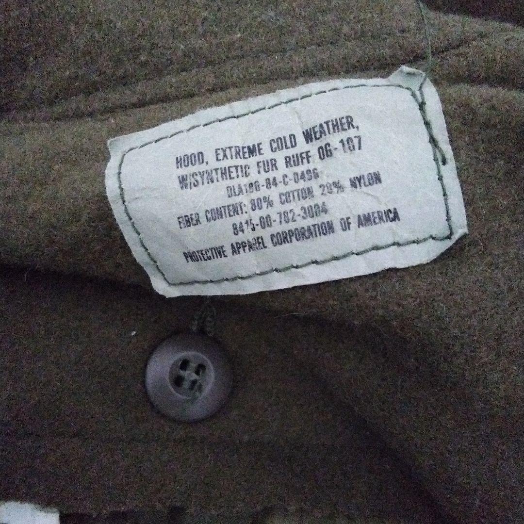 (米軍実物）m65フィッシュテール　m65モッズコート 　M ★アルミジップ★