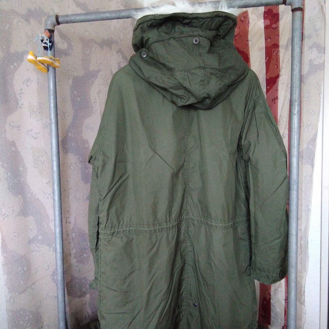 (米軍実物）m65フィッシュテール　m65モッズコート 　M ★アルミジップ★