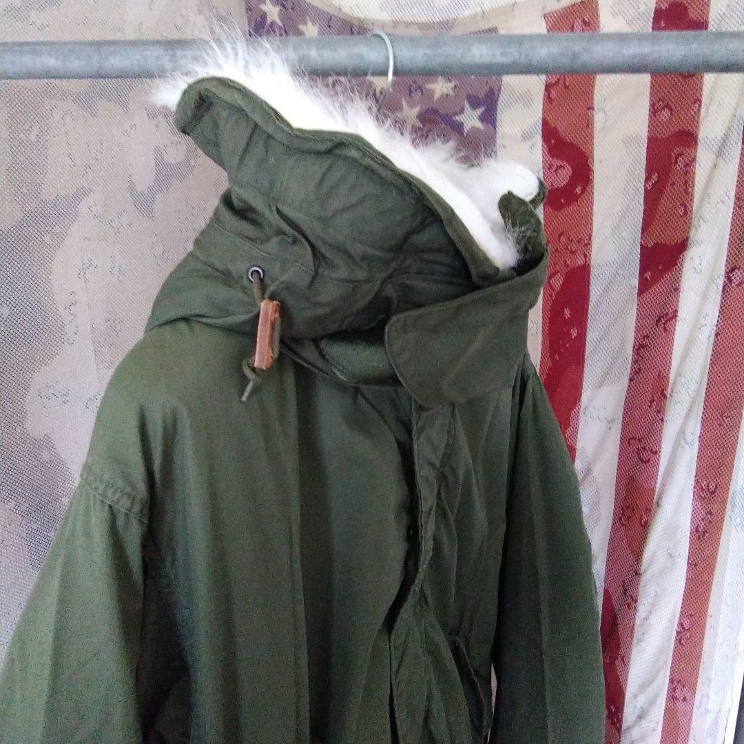 (米軍実物）m65フィッシュテール　m65モッズコート 　M ★アルミジップ★