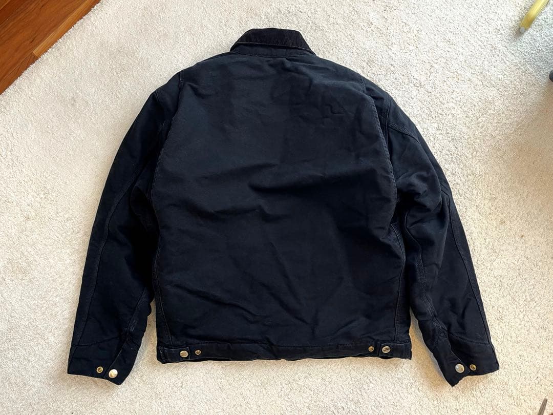 Carhartt WIP OG デトロイトジャケット 黒 Ｍサイズ