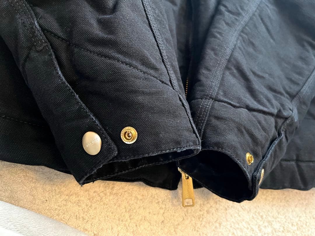 Carhartt WIP OG デトロイトジャケット 黒 Ｍサイズ