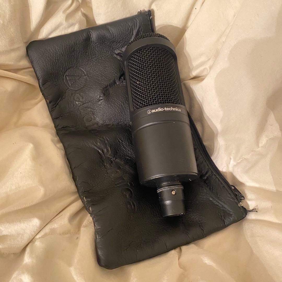 audio-technica AT2020コンデンサーマイク 専用ケース付き