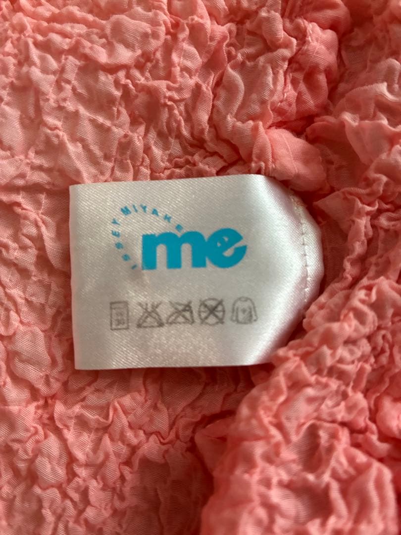 美品✨ ISSEY MIYAKE me ミーバイ シャツ　カーディガン　ピンク