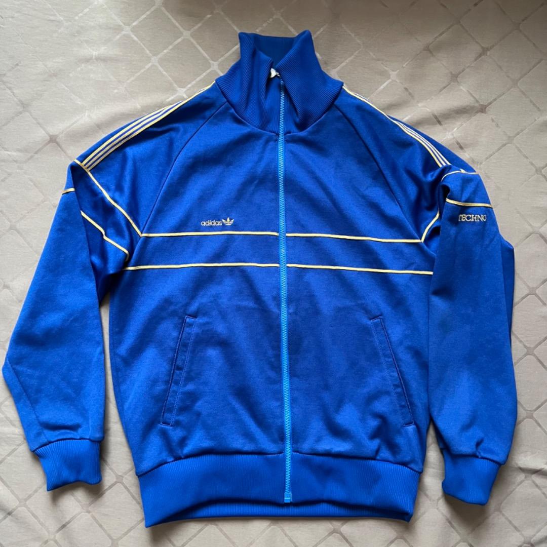 ★70‘s adidasジャージ デサント製　TECHNO デッドストック