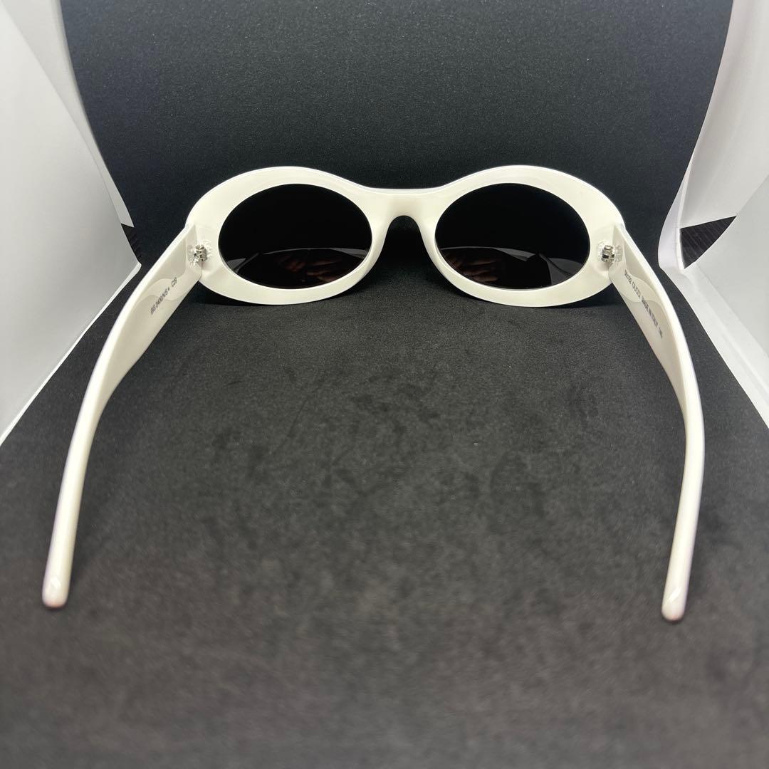 な*ん様 美品　GUCCI カートコバーン オーバルサングラス 白　グッチ