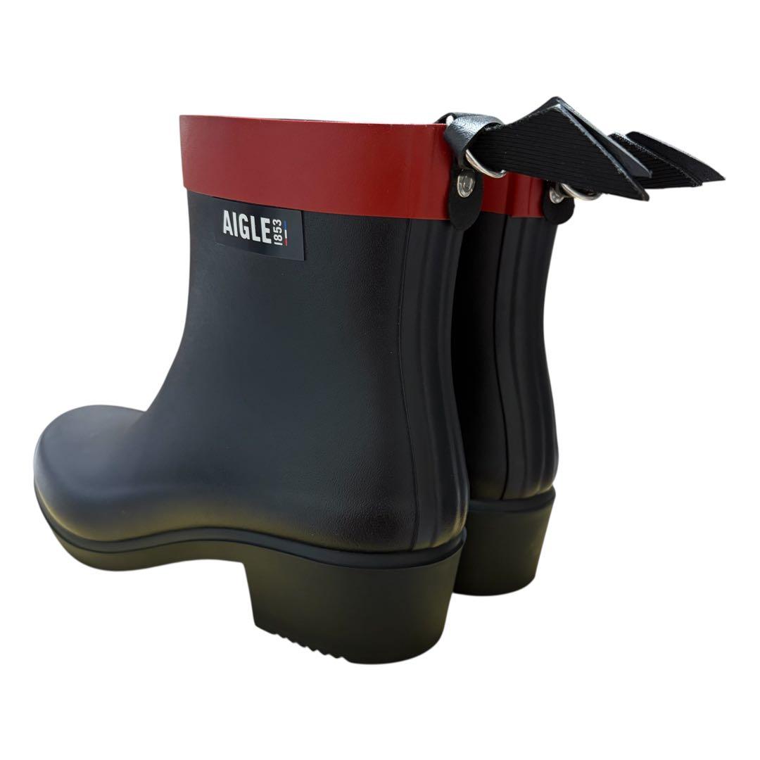 未使用級☆AIGLE エーグル　ミリカ ボッティロン　ラバーブーツ　36