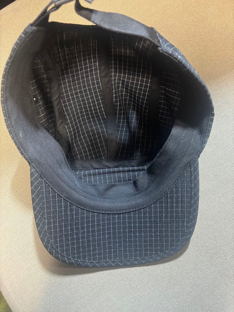 Supreme　Reflective Ripstop Camp Cap ブラック
