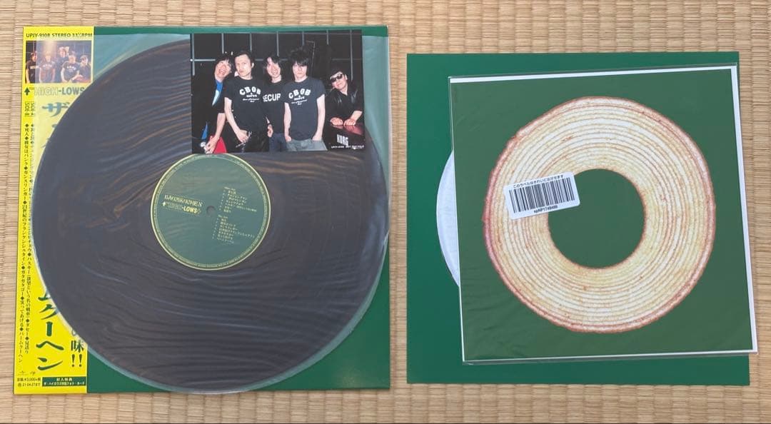 ザ・ハイロウズ　バームクーヘン　ロブスター　LP レコード　アナログ　2枚セット