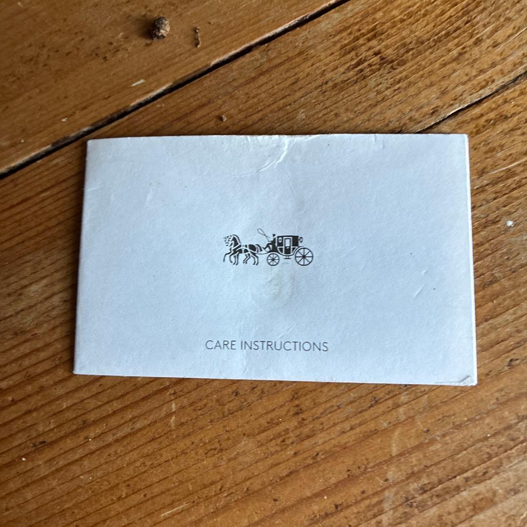 COACH ヒョウ柄 二つ折り財布