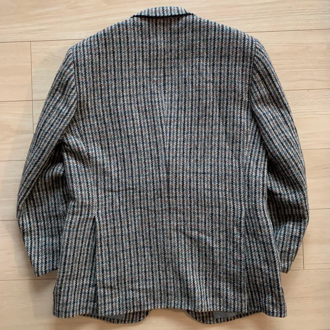 【Harris Tweed】YAJIMAテーラードジャケット チェック AB5