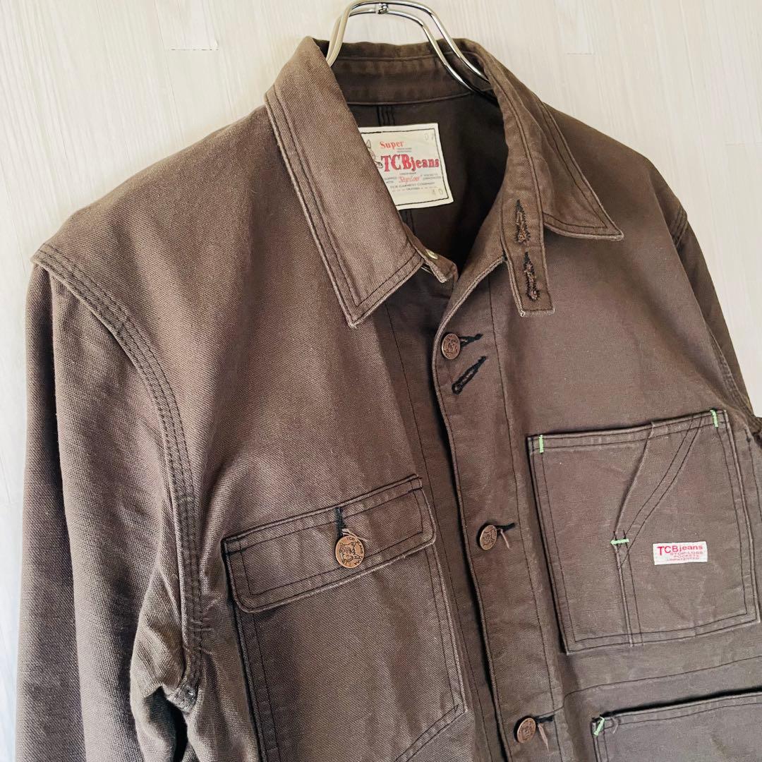 TCBジーンズTABBYS JACKET Charcoal Grey Duck
