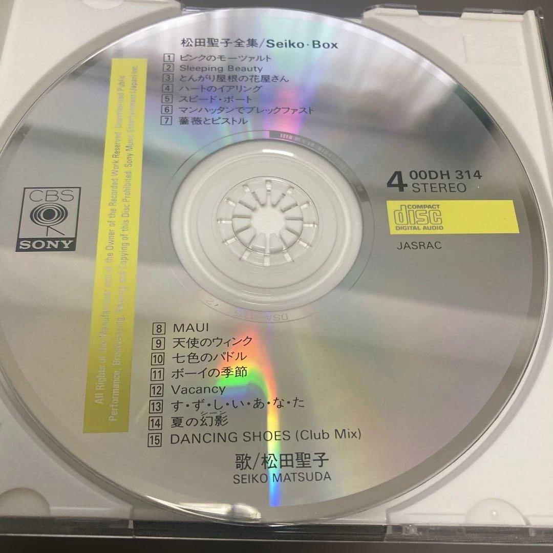 【美品】松田聖子全集Seiko Box 4枚組CD