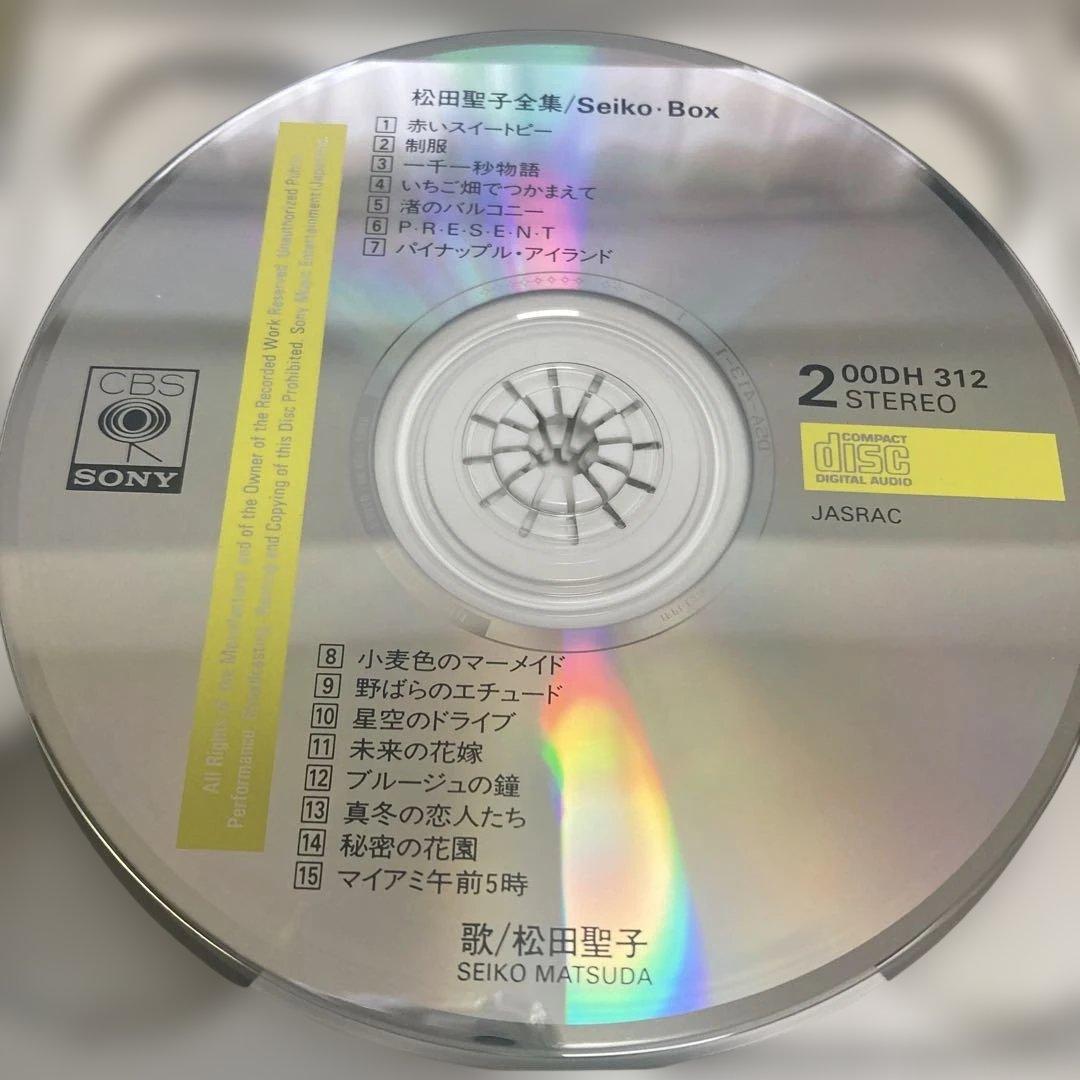 【美品】松田聖子全集Seiko Box 4枚組CD