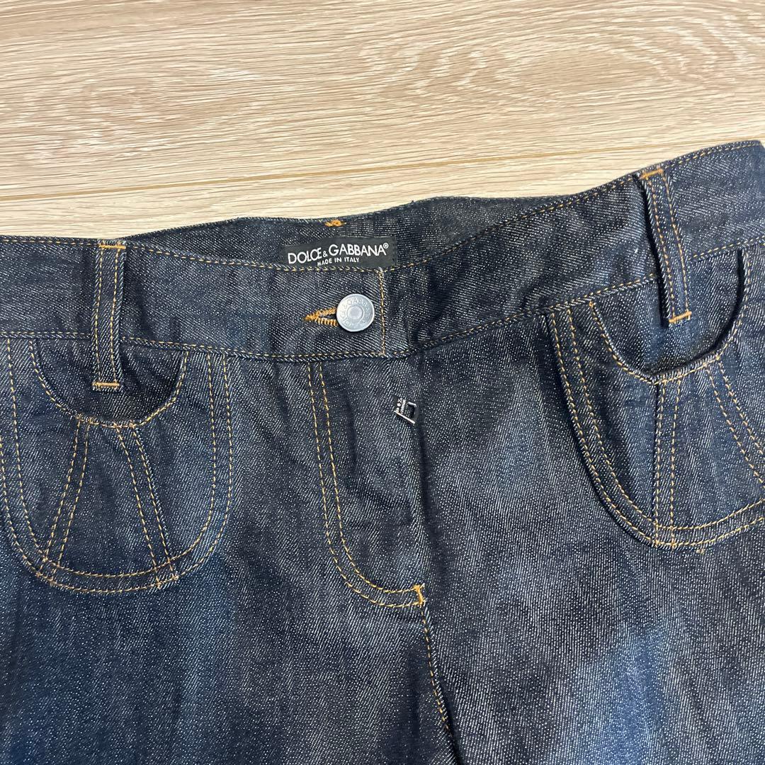 DOLCE & GABBANA ダークブルーデニム 40