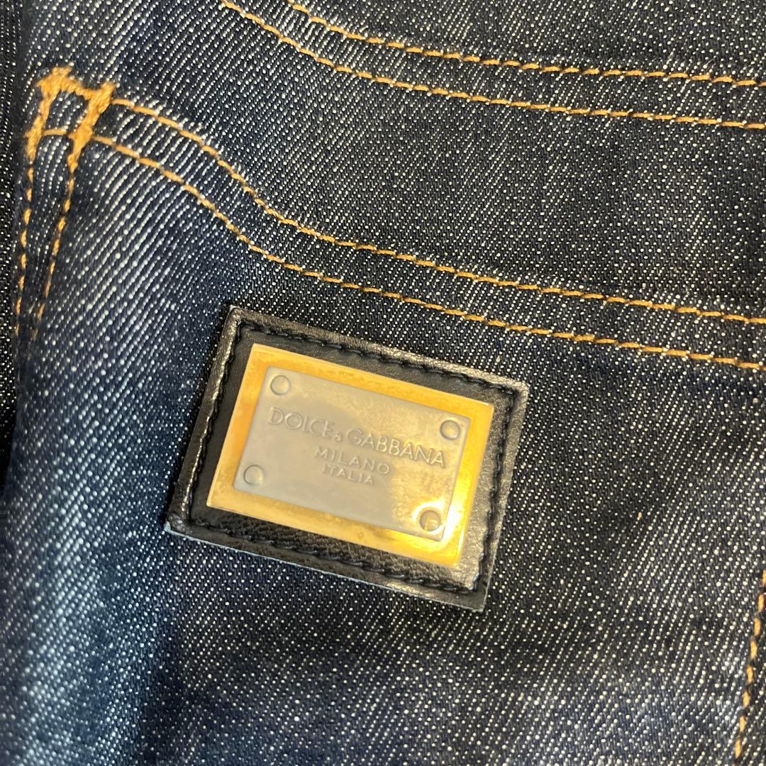 DOLCE & GABBANA ダークブルーデニム 40