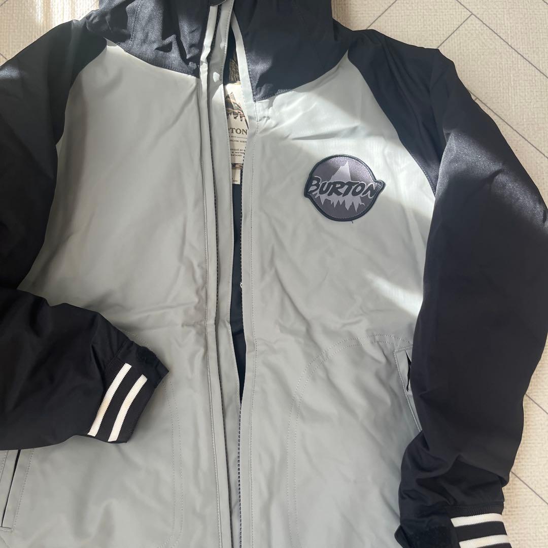 BURTON スノーボードウェア Sサイズ グレー/ブラック/ターコイズ