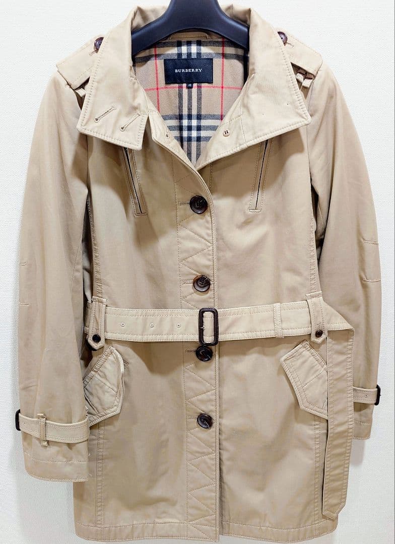【定番人気】BURBERRY トレンチ ベージュ ノバチェック