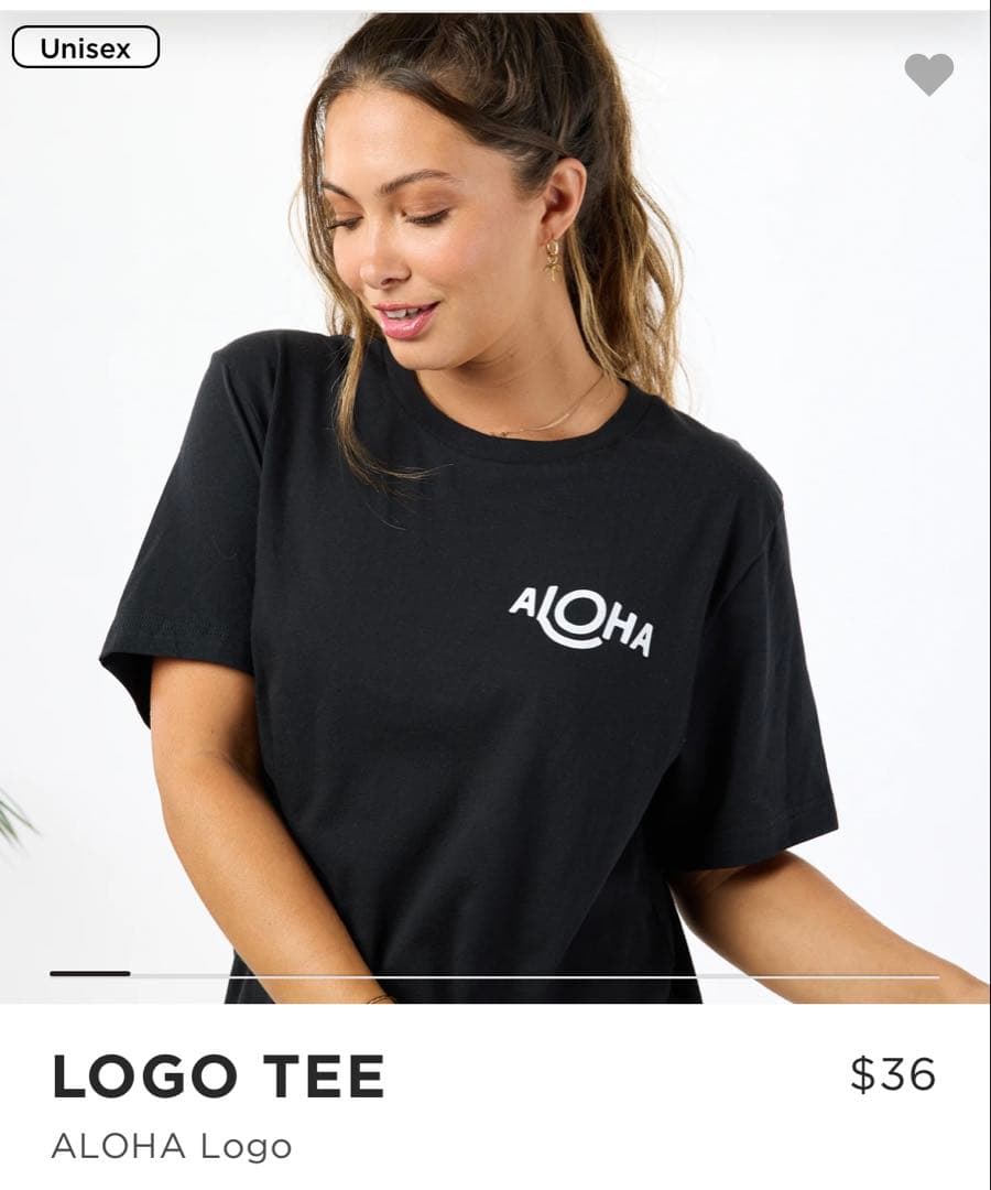 アロハコレクション Tシャツ ブラック Mサイズ