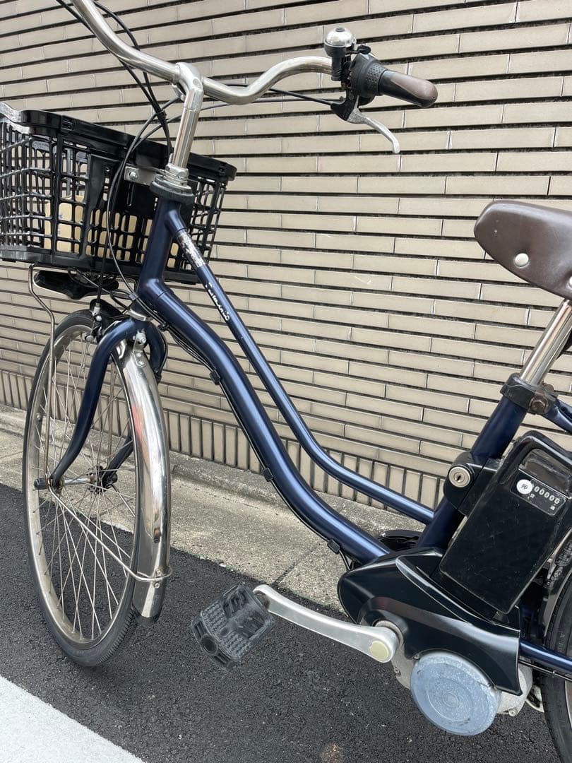 16Ahパナソニック電動アシスト自転車 シティタイプ ネイビー