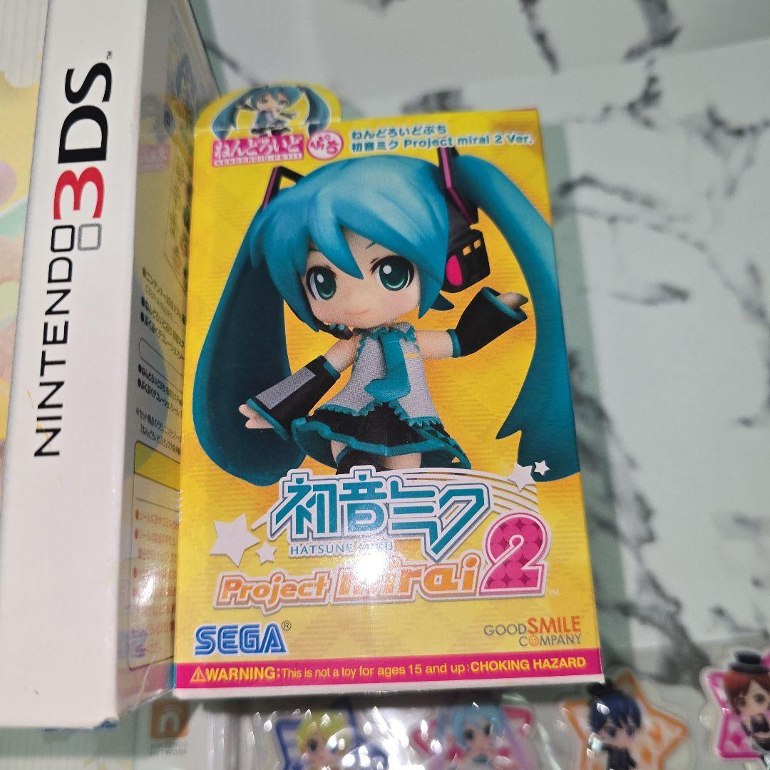 3DSソフト　初音ミクProject mirai１＆２ぷちぷくパック　2個セット