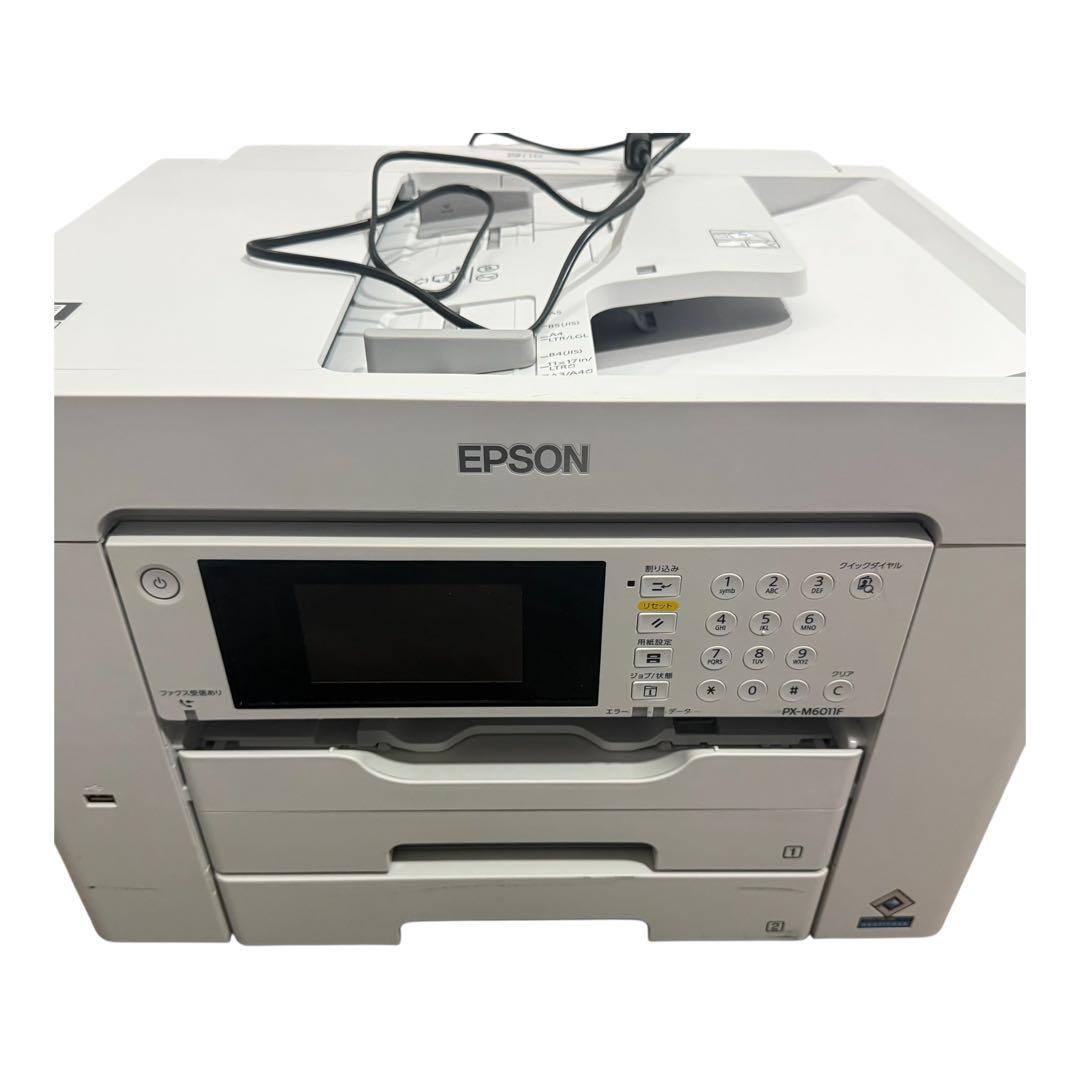美品・印刷3974枚EPSON PX-M6011FA3対応 インクジェット複合機