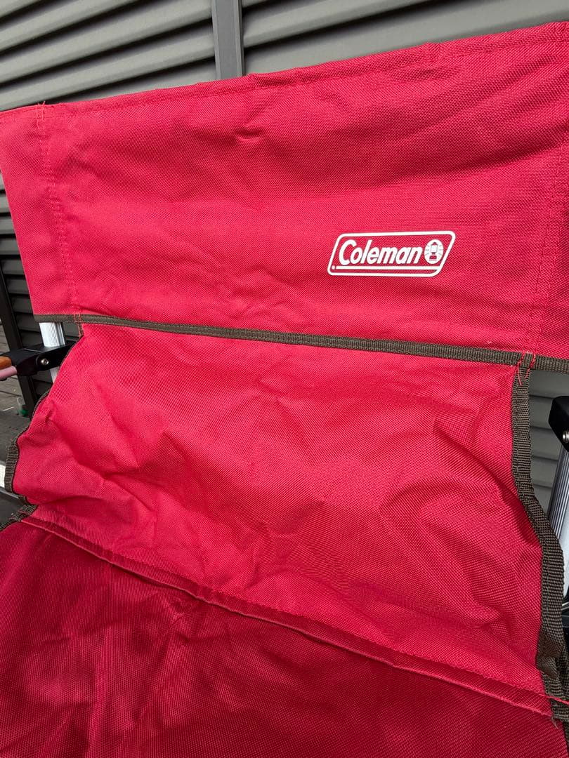 Coleman (コールマン) チェア ツーウェイキャプテンチェア レッド 2脚