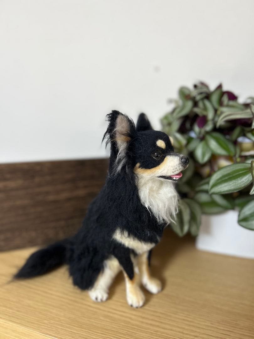 ちゃみ様購入用　羊毛フェルト チワワ