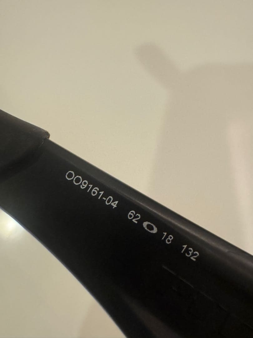【美品】OAKLEY サングラス OO9161-04 ブラック ケース付
