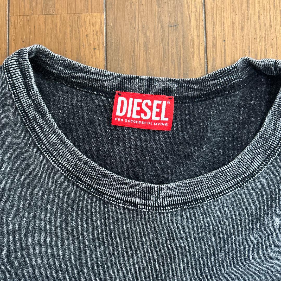 DIESEL ダークグレー Tシャツ