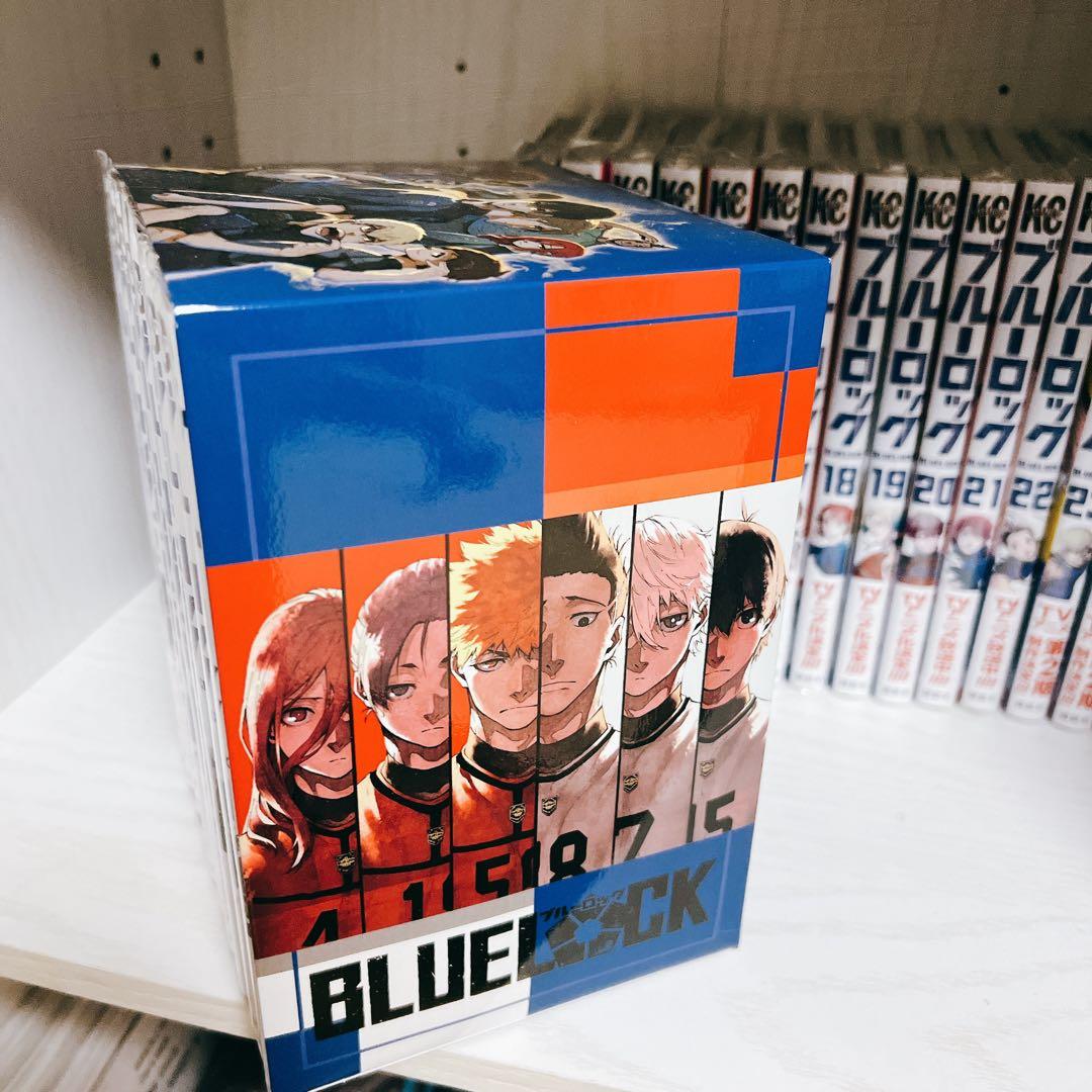 【最終値下】ブルーロック1〜24/26巻アニメイト特典オリジナル収納BOX付き