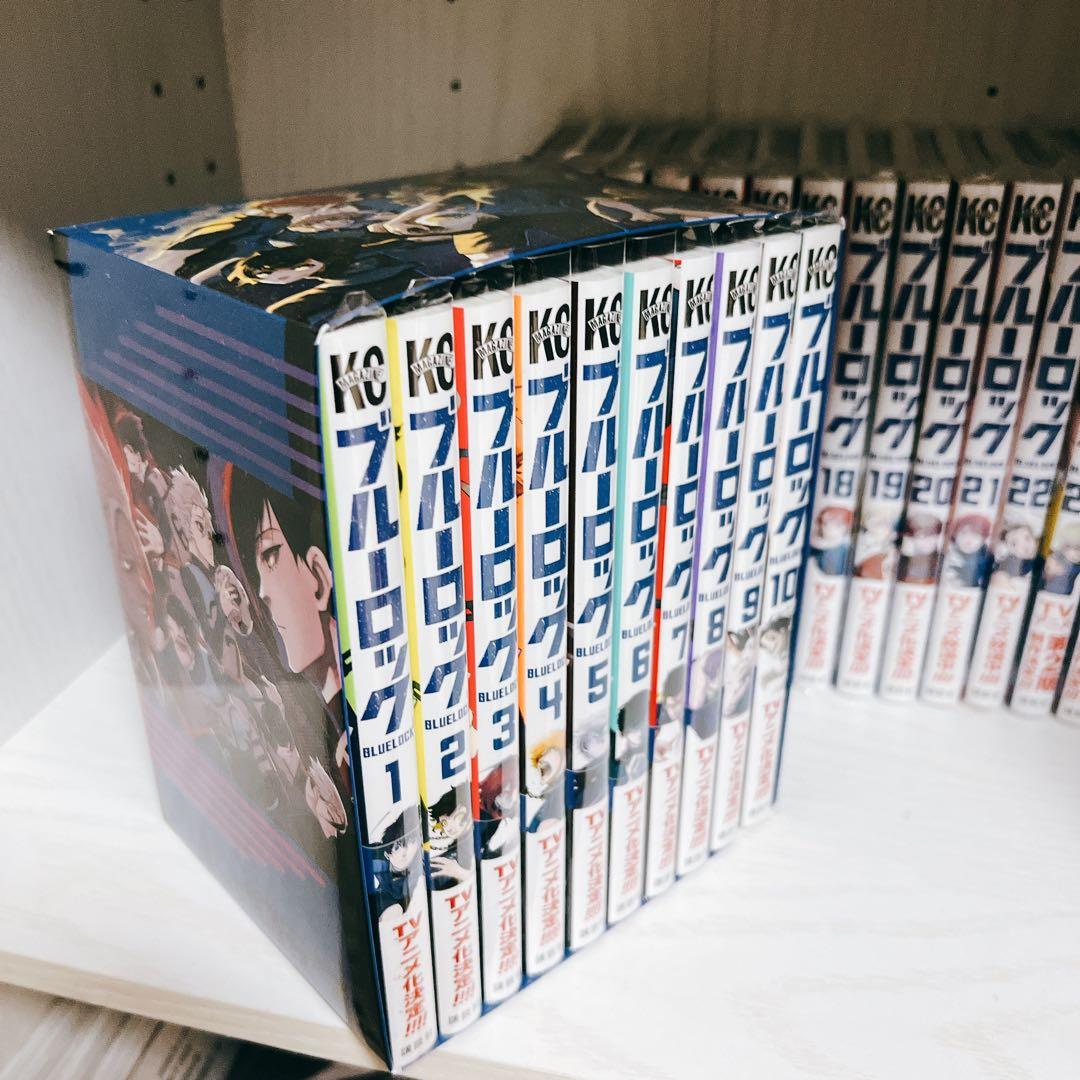 【最終値下】ブルーロック1〜24/26巻アニメイト特典オリジナル収納BOX付き
