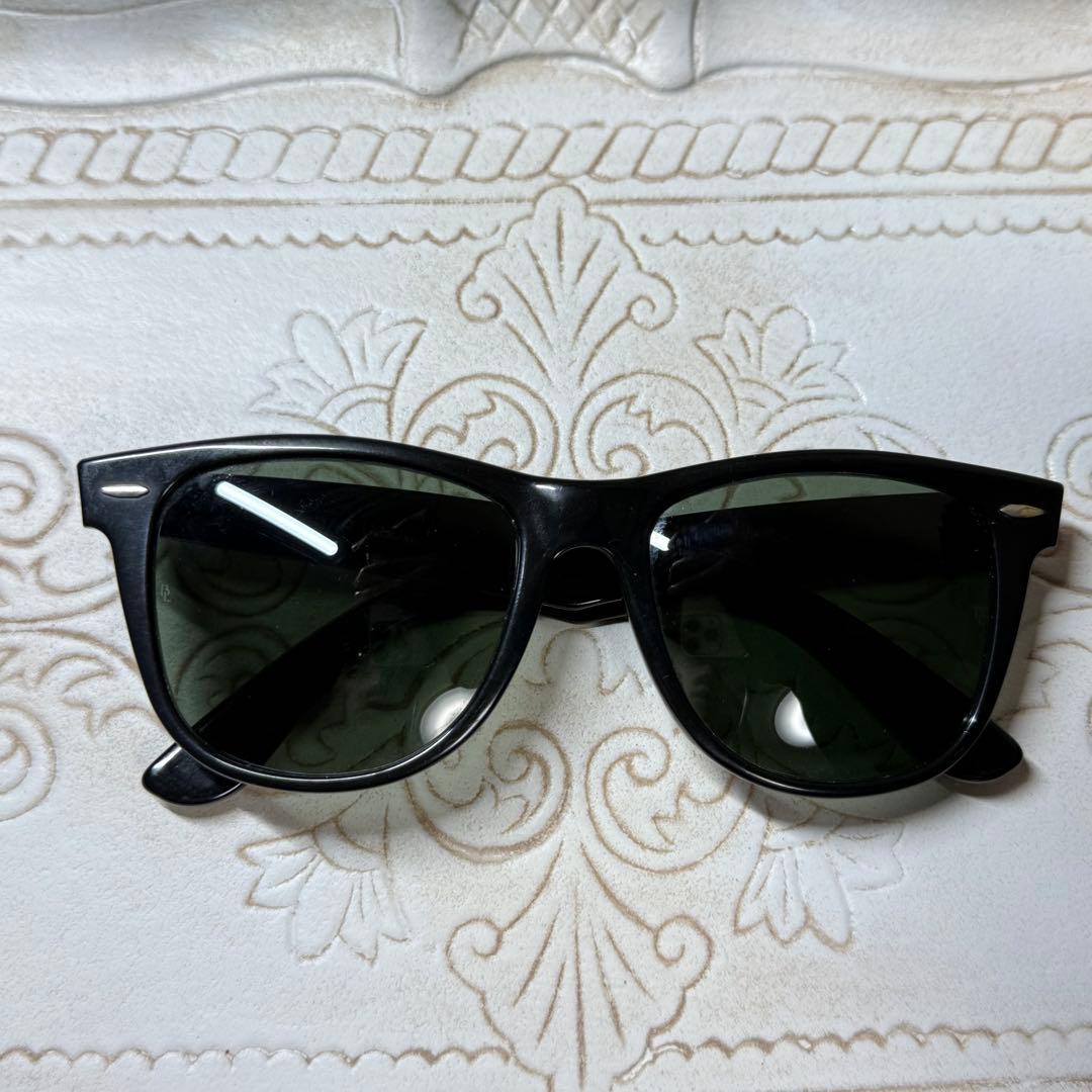 Ray Banレイバン ブラックフレーム グリーンレンズ サングラス