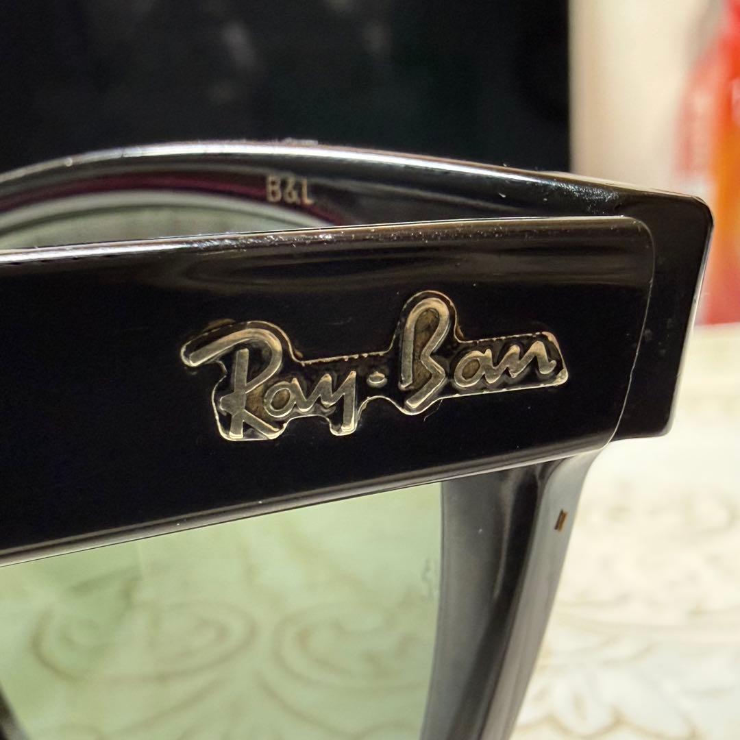 Ray Banレイバン ブラックフレーム グリーンレンズ サングラス