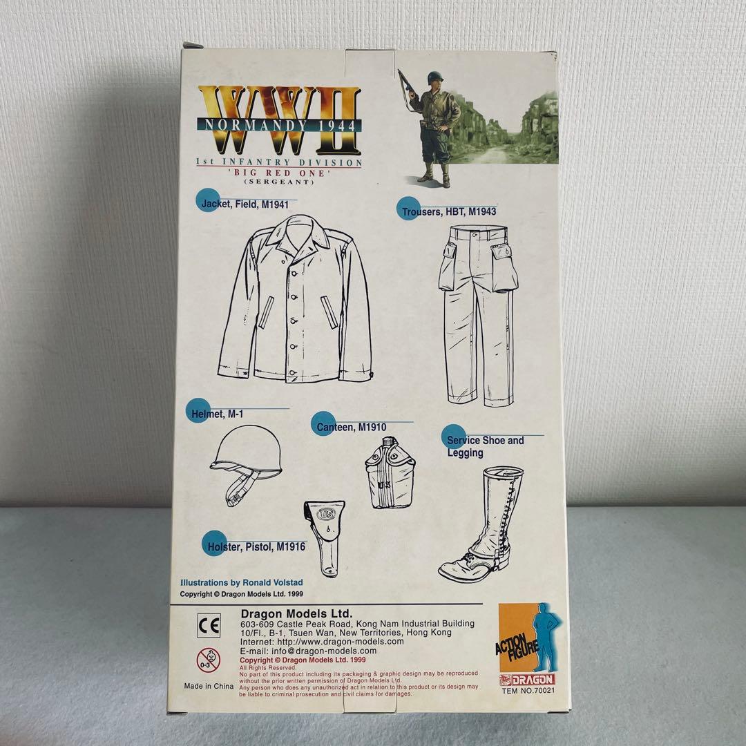 【未使用/美品】ドラゴンモデルズ 1/6 フィギュア ノルマンディ 1944